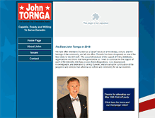 Tablet Screenshot of johntornga.com